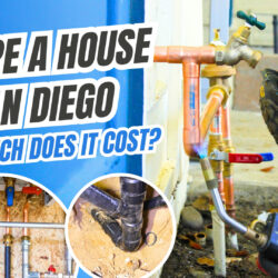 Repipe a House in San Diego. How Much Does It Cost?