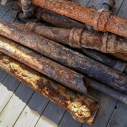 Removal of Old Pipes