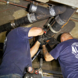 Work in the Underground Garage. Section 1