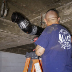 Work in the Underground Garage. Section 1