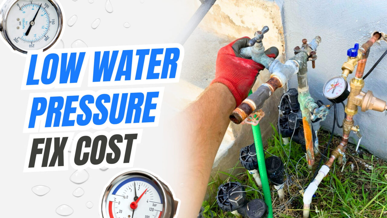 How Much Does It Cost to Fix Low Water Pressure?