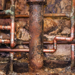 After: Corroded Plumbing