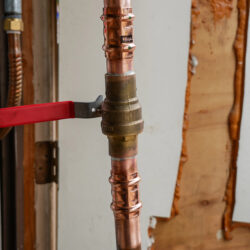 Installing the New Water Heater