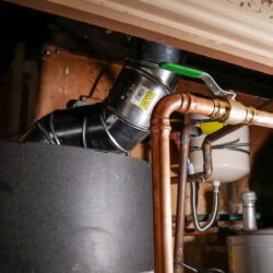 Installing the New Water Heater