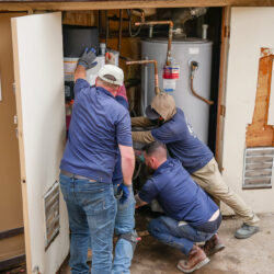 Installing the New Water Heater