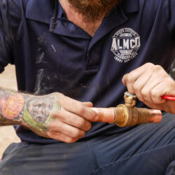 Installing the New Water Heater