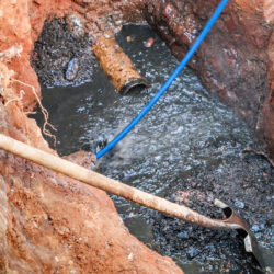 How to Repair 150 Feet of Sewer Line in an Office Building Over a Weekend