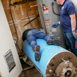 Removing the Old Heater