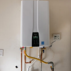 Installing the Tankless Gas Boiler