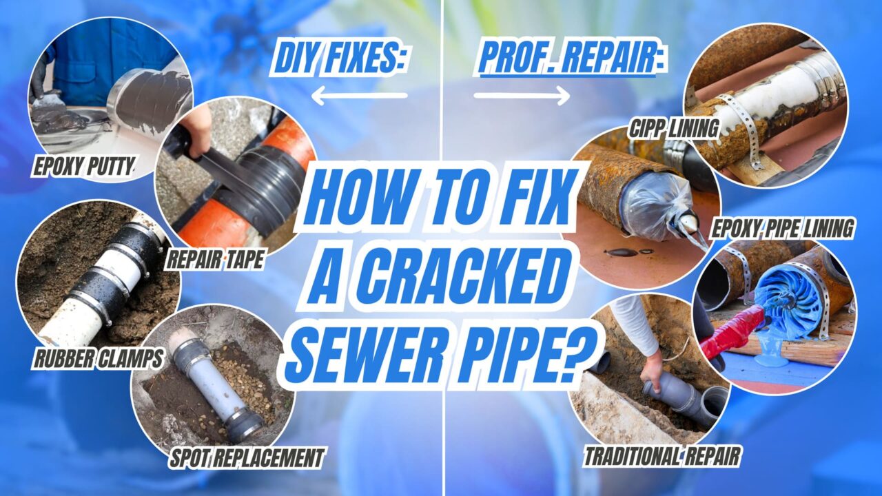 How to Fix a Cracked Sewer Pipe?