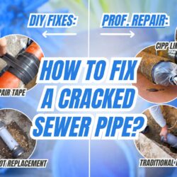 How to Fix a Cracked Sewer Pipe?
