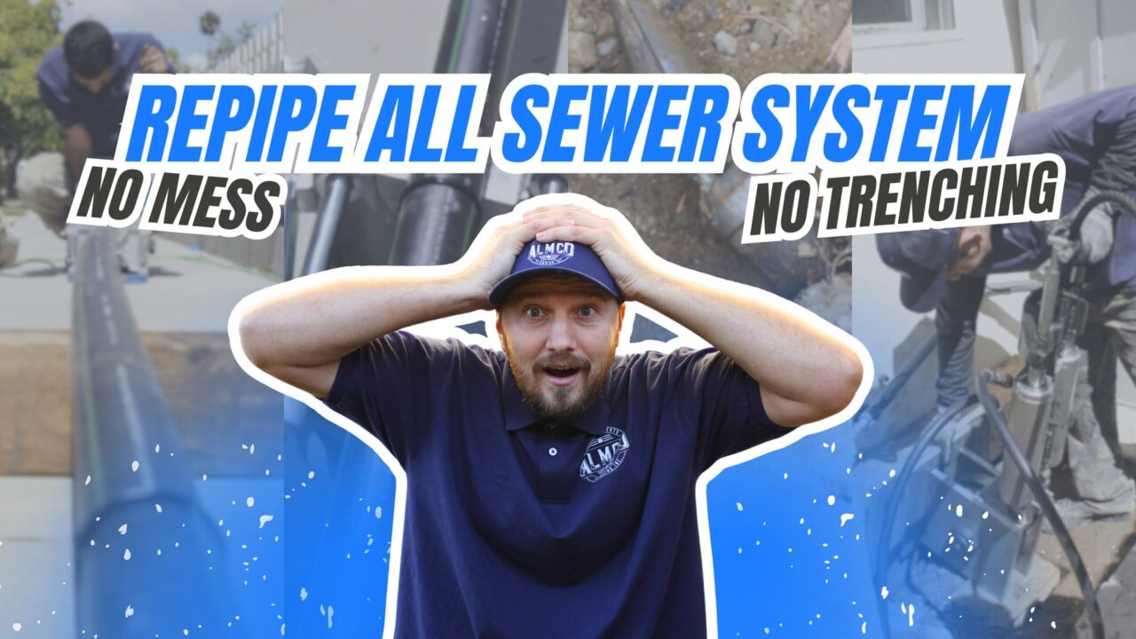 How to Repipe Your Home’s Sewer System Without Damaging Floors, Creating Trenches, or Stress: Pipe Bursting Renovation!