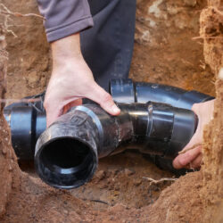 Bathroom Drain Rerouting