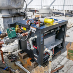 Commercial boiler replacement by Almco Plumbing