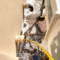 How We Revived Storm Drainage System 80 Feet Above Ground Using Hydrojetting